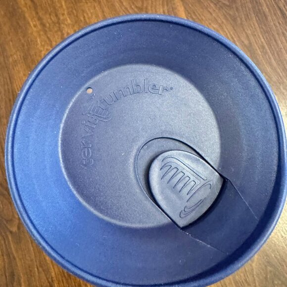 New England Patriots Tervis Tumbler With Lid 24 Oz Clear Dishwasher Safe - Picture 3 of 5